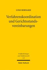 Verfahrenskoordination und Gerichtsstandsvereinbarungen
