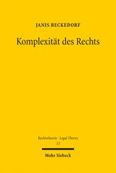 Komplexit&auml;t des Rechts