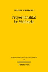 Proportionalit&auml;t im Wahlrecht