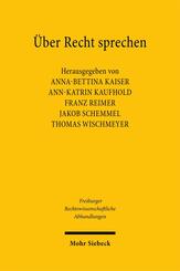 &Uuml;ber Recht sprechen