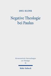 Negative Theologie bei Paulus