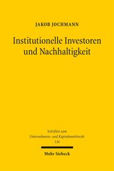 Institutionelle Investoren und Nachhaltigkeit