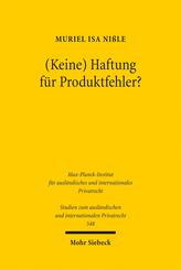 (Keine) Haftung f&uuml;r Produktfehler?