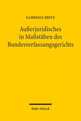 Au&szlig;erjuridisches in Ma&szlig;st&auml;ben des Bundesverfassungsgerichts