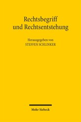 Rechtsbegriff und Rechtsentstehung