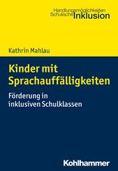 Kinder mit Sprachauff&auml;lligkeiten