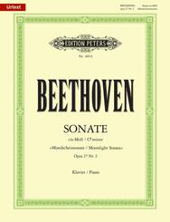 Piano Sonata No. 14 in C-sharp minor Op. 27, No. 2 (Moonlight Sonata)