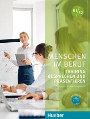 Training Besprechen und Pr&auml;sentieren, Kursbuch mit Audio-CD