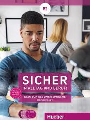 Sicher in Alltag und Beruf! B2, m. 1 Audio-CD, m. 1 Audio-CD, m. 1 DVD,4 Audio-CDs zum Kursbuch und zum Arbeitsbuch und 1 DVD zum Kursbuch