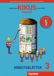 Arbeitsbl&auml;tter 3, Kindergarten/Primarschule