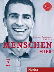Menschen hier A2.1, m. 1 Buch, m. 1 Buch