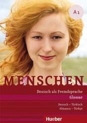 Menschen - Deutsch als Fremdsprache. Menschen A1. Glossar Deutsch-T&uuml;rkisch