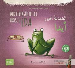 Der eifers&uuml;chtige Frosch Eda (Deutsch-Arabisch)