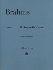 Johannes Brahms - 51 &Uuml;bungen f&uuml;r Klavier