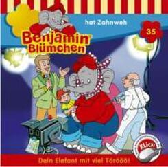 Benjamin Bl&uuml;mchen hat Zahnweh, 1 Audio-CD