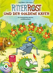 Ritter Rost: Ritter Rost und der goldene K&auml;fer (Ritter Rost mit CD und zum Streamen, Bd.)