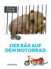 Der B&auml;r auf dem Motorrad