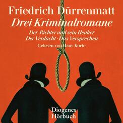 Drei Kriminalromane, 11 Audio-CD