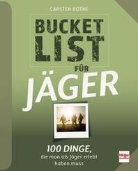Bucketlist f&uuml;r J&auml;ger