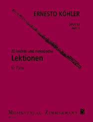 20 leichte und melodische Lektionen.H.1