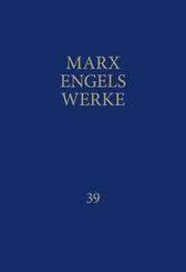 MEW / Marx-Engels-Werke Band 39