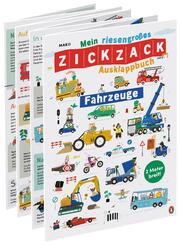 Mein riesengroßes ZICKZACK Ausklappbuch - Fahrzeuge