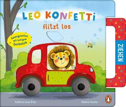 Leo Konfetti flitzt los