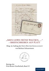 Beitr&auml;ge der Fritz-Reuter-Gesellschaft 35