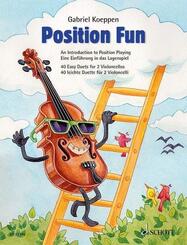 Position Fun, 2 Violoncelli, Spielpartitur