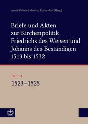 Briefe und Akten zur Kirchenpolitik Friedrichs des Weisen und Johanns des Best&auml;ndigen 1513 bis 1532. Reformation im Kontext fr&uuml;hneuzeitlicher Staatswerdung