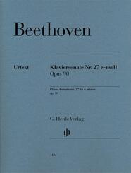 Ludwig van Beethoven - Klaviersonate Nr. 27 e-moll op. 90