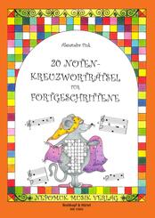 20 Noten-Kreuzwortr&auml;tsel - H.2