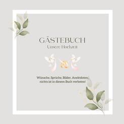 G&auml;stebuch Unsere Hochzeit: Elegantes Hochzeits-G&auml;stebuch, blanko