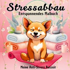 Stressabbau Malbuch f&uuml;r Erwachsene Anti-Stress Auszeit Relax Ausmalbuch f&uuml;r Frauen
