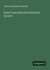 Kurze Grammatik der finnischen Sprache