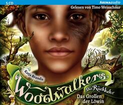 Woodwalkers - Die R&uuml;ckkehr (Staffel 2, Band 3). Das Grollen der L&ouml;win,5 Audio-CD