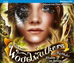 Woodwalkers - Die R&uuml;ckkehr. Rivalen im Revier,5 Audio-CD