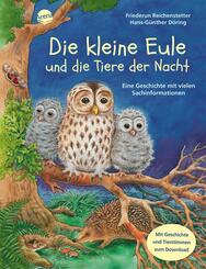Die kleine Eule und die Tiere der Nacht, m. Audio-CD