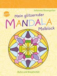 Mein glitzernder Mandala-Malblock. Ruhe und Kreativit&auml;t
