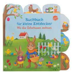 Suchbuch f&uuml;r kleine Entdecker. Wo die Osterhasen wohnen