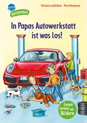 In Papas Autowerkstatt ist was los!