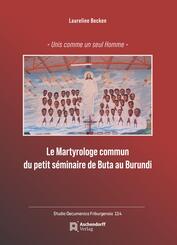 Le Martyrologe commun du petit s&eacute;minaire de Buta au Burundi