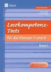 Lesekompetenz-Tests f&uuml;r die Klassen 5 und 6.Bd.1
