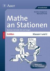 Gr&ouml;&szlig;en an Stationen, Klassen 1 und 2