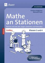 Gr&ouml;&szlig;en an Stationen, Klassen 3 und 4