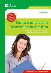 Einfach und sicher beurteilen in der Kita, m. 1 CD-ROM