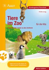 Tiere im Zoo f&uuml;r die Kita