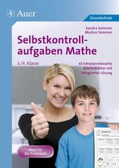 Selbstkontrollaufgaben Mathe 3./4. Klasse