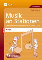 Musik an Stationen Spezial: Noten