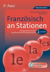 Franz&ouml;sisch an Stationen 2. Lernjahr